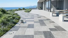 Fliesen und Porzellan sind passé: Wege nutzen rutschfeste, rissfreie Beschichtungen